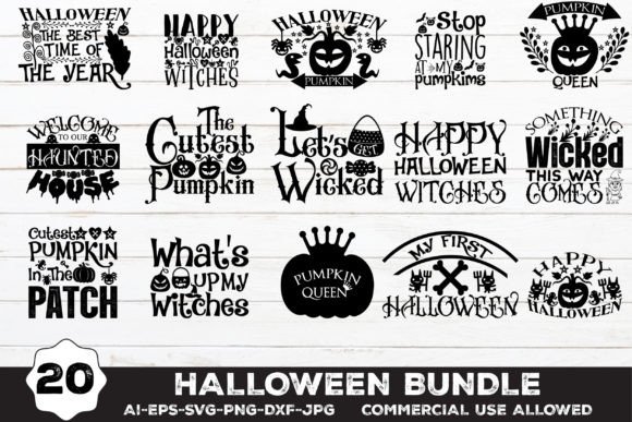 Download Halloween Bundle SVG Design - Svg Collection
