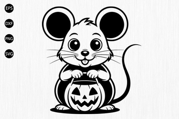Download Halloween Mouse Svg, Spooky Mouse Svg - Svg Collection