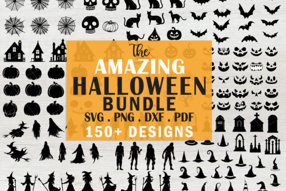 Download The Amazing Big Halloween Bundle SVG PNG - Svg Collection