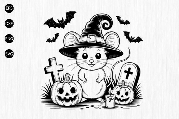 Download Halloween Mouse Svg, Spooky Mouse Svg - Svg Collection