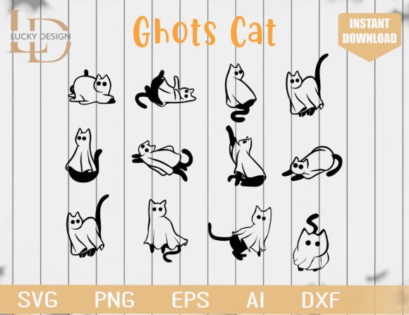 Download Cute Cat Halloween Bundle Svg - Svg Collection