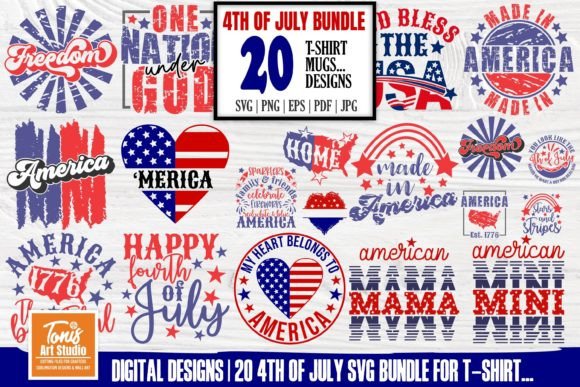 Download 4th of July SVG Bundle | Patriotic Quote - Svg Collection