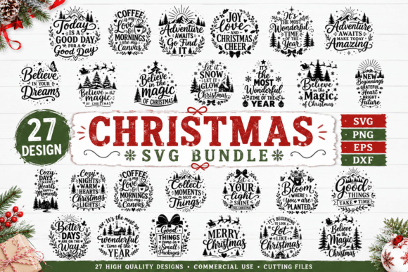 Download Christmas SVG Bundle, Christmas Quote SV - Svg Collection