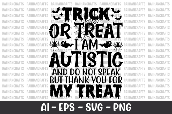 Download Trick or Treat I Am Autistic SVG - Svg Collection