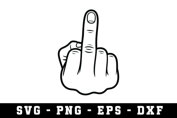 Download Middle Finger Svg | Svg Cut File - Finger Collection