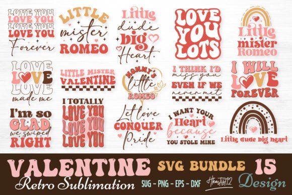 Download Valentine Retro SVG Bundle - Svg Collection