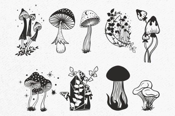Download Mushroom Svg Bundle, Magic Mushroom SVG - Svg Collection