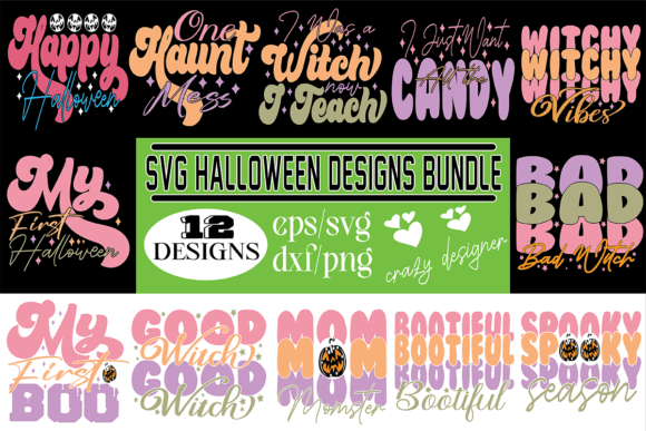 Download Svg Halloween Designs Bundle - Svg Collection