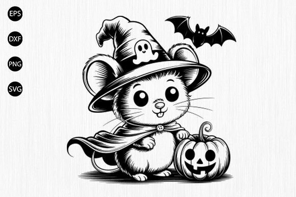 Download Halloween Mouse Svg, Spooky Mouse Svg - Svg Collection