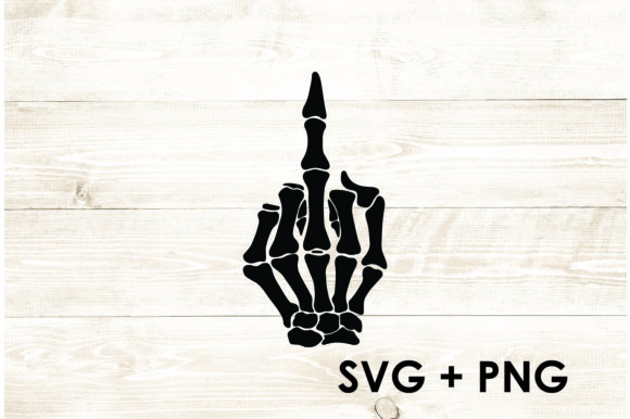 Download Skeleton Middle Finger - Finger Collection