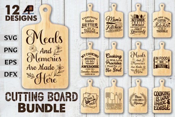 Download Cutting Board Quotes SVG Designs Bundle - Svg Collection