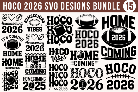 Download Hoco 2026 SVG Designs Bundle - Svg Collection