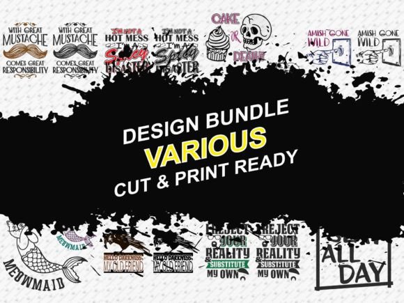 Download Various 64 SVG PNG Designs Tshirt Bundle - Png designs Collection