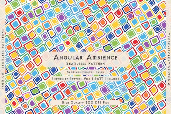 Download Angular Ambience Seamless Pattern - Ambience Collection