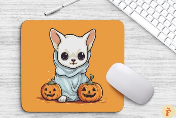Download Happy Chihuahua Dog in Ghost Costume - Premium Bundle