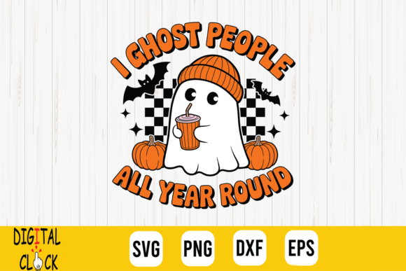 Download I Ghost People All Year Round Spooky SVG - Svg Collection