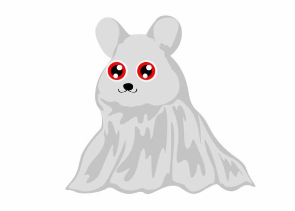 Download Сute Ghost Mouse Svg, Halloween Svg - Svg Collection