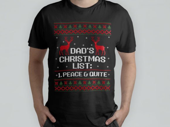 Download Dad's Christmas List Christmas T-shirt - Christmas list Collection