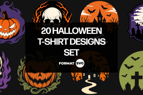 Download 20 Halloween SVG Design Bundle - Svg Collection