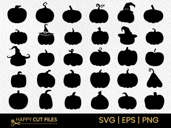 Download Halloween Monster Pumpkins Svg Bundle - Svg Collection