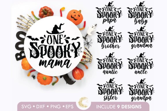 Download One Spooky Family Halloween Bundle Svg - Svg Collection