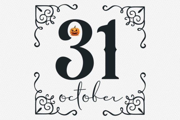 Download Halloween Vintage Sign SVG,31 October - Svg Collection
