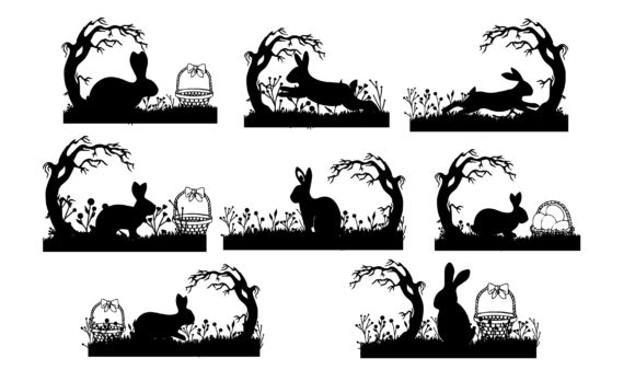 Download Easter Bunny Creative Grass SVG Bundle - Svg Collection