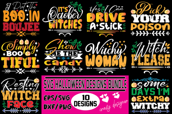 Download Svg Halloween Designs Bundle - Svg Collection